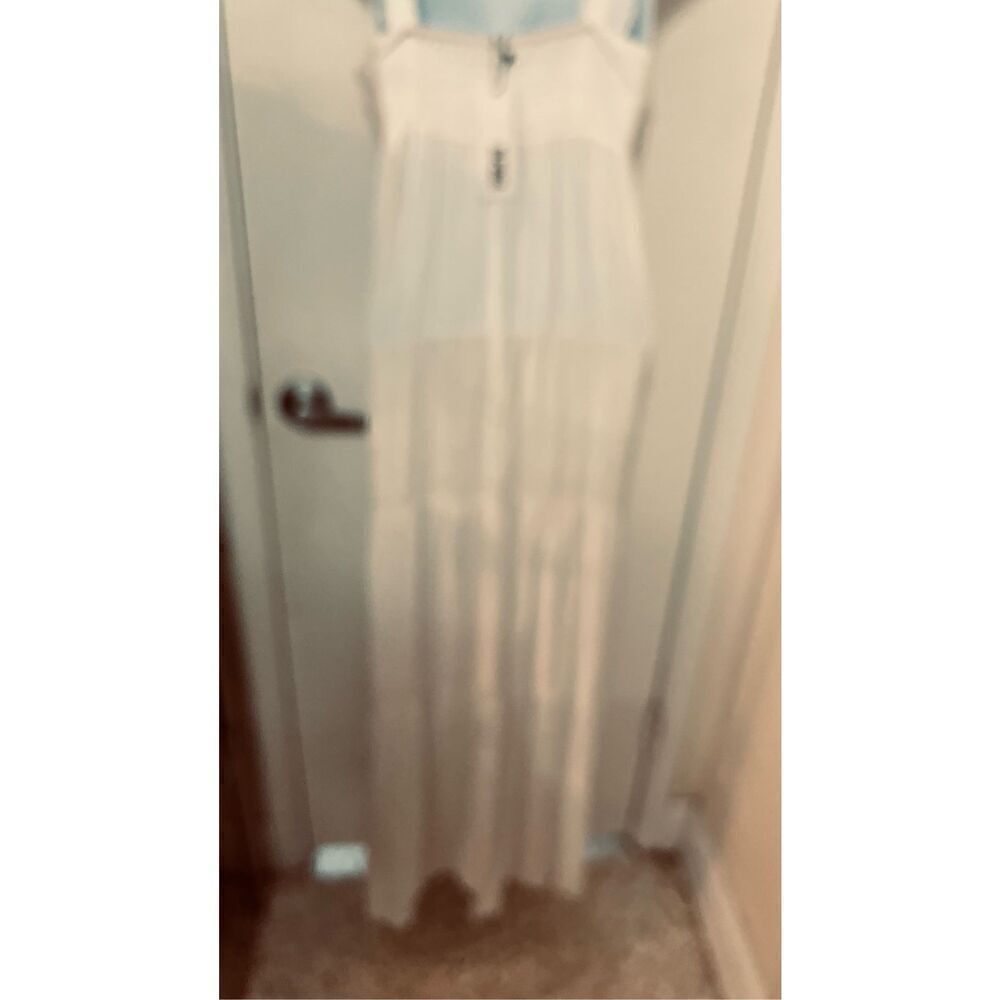 BB Dakota Ready Yacht Dress White Gauze Womens Dress Womens SZ XS New - Picture 8 of 15